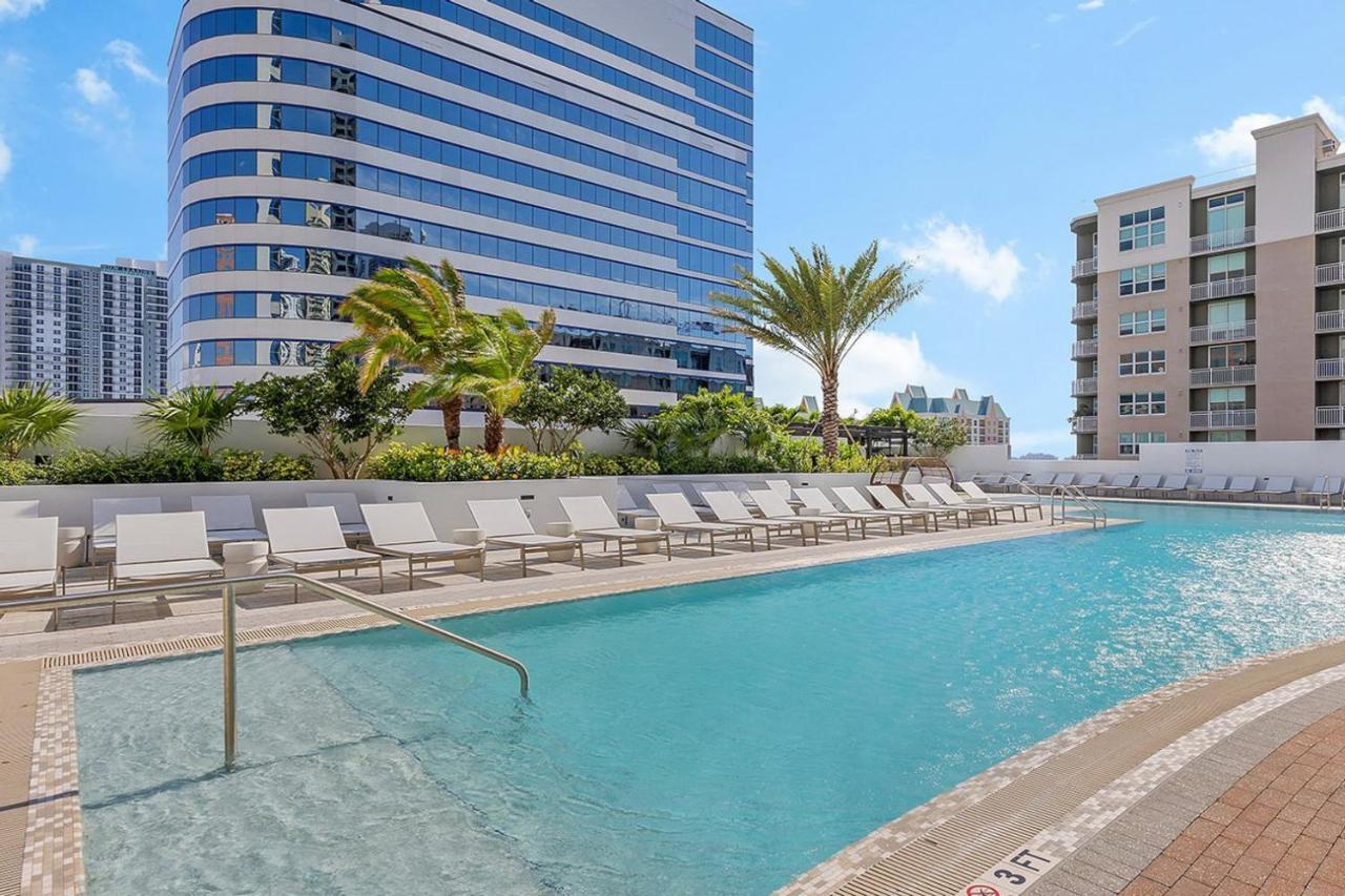 Downtown Fort Lauderdale Studio W Wd Pool Gym Mia-10 Appartement Buitenkant foto